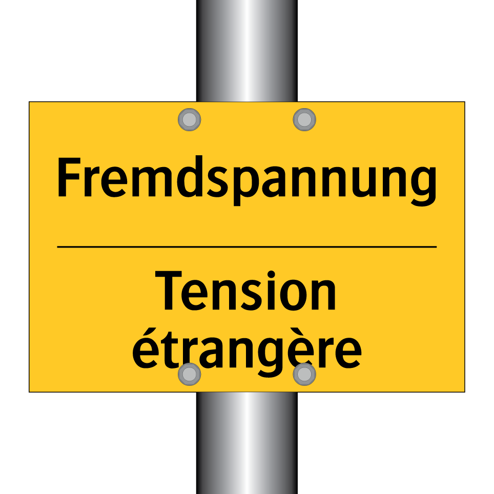 Fremdspannung - Tension étrangère