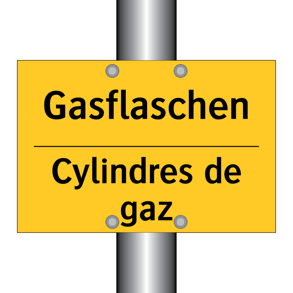 Gasflaschen - Cylindres de gaz
