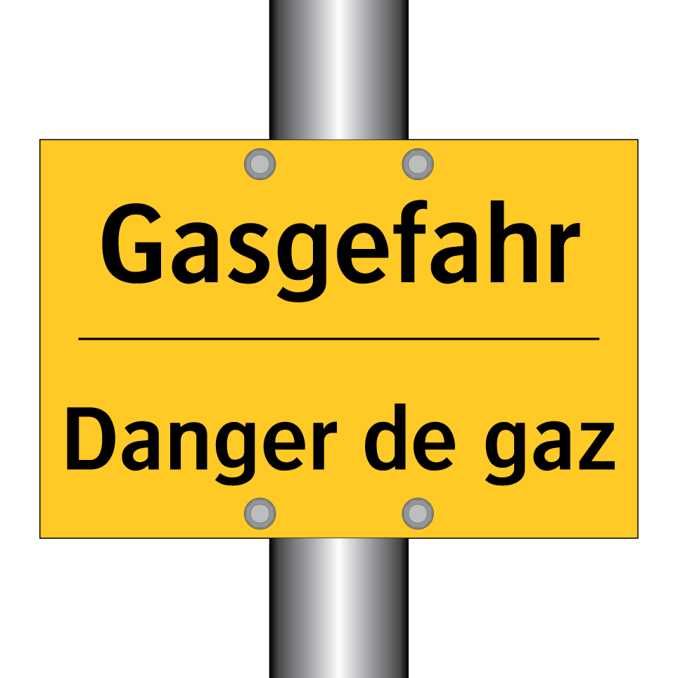 Gasgefahr - Danger de gaz
