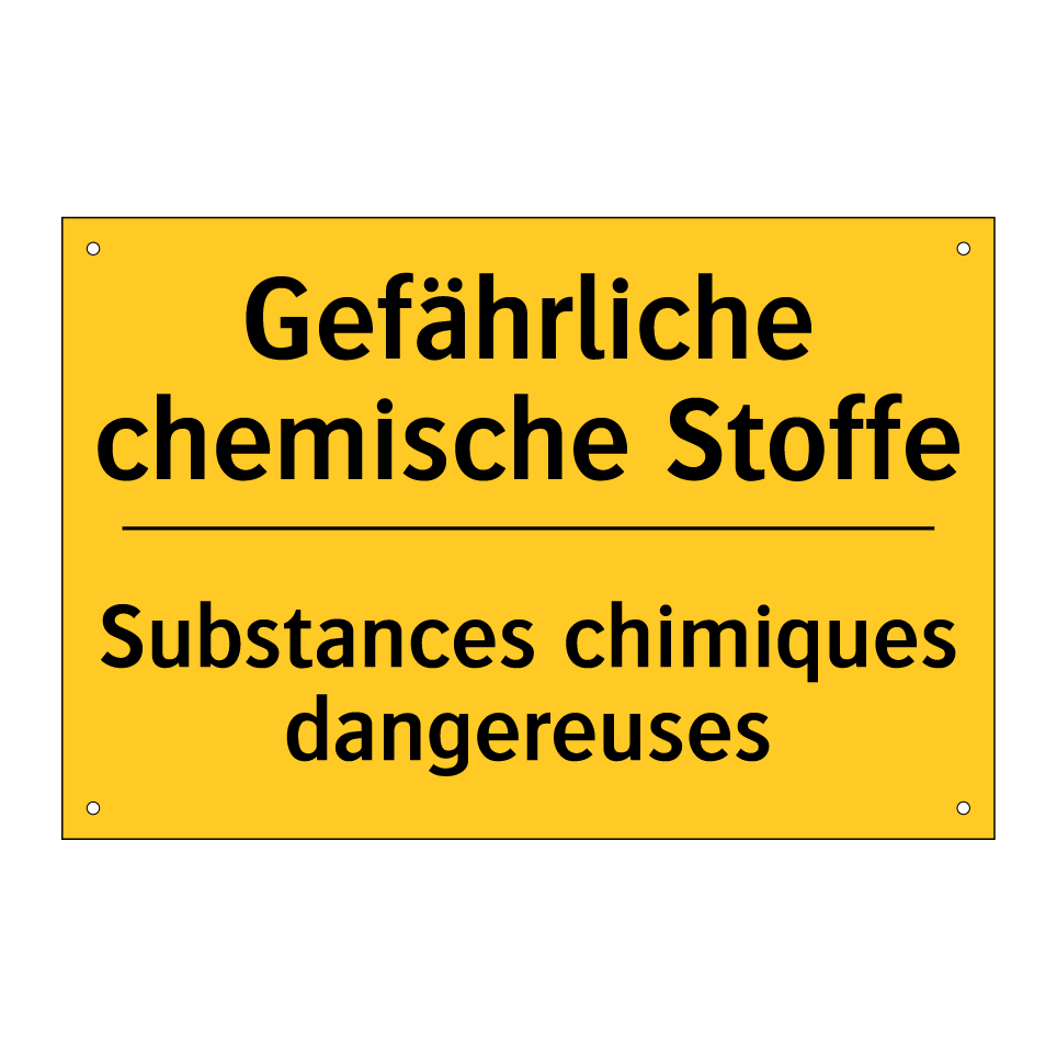 Gefährliche chemische Stoffe - Substances chimiques dangereuses /.../