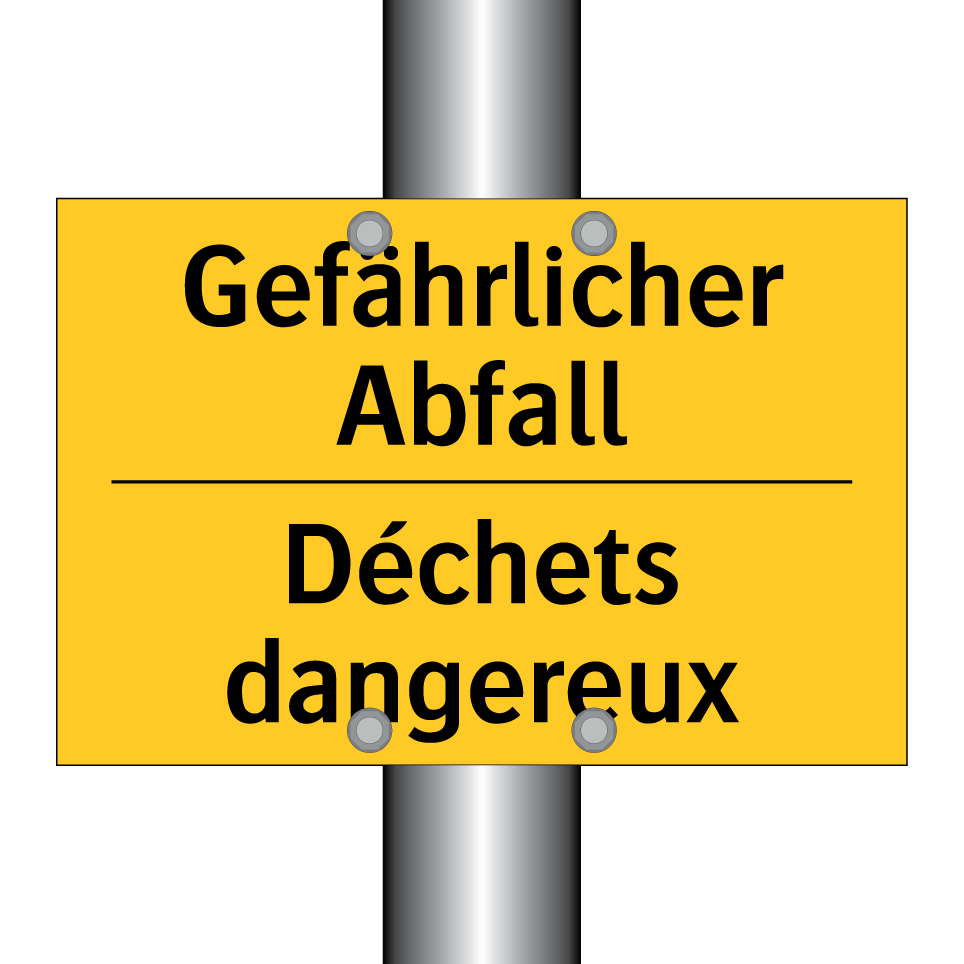Gefährlicher Abfall - Déchets dangereux