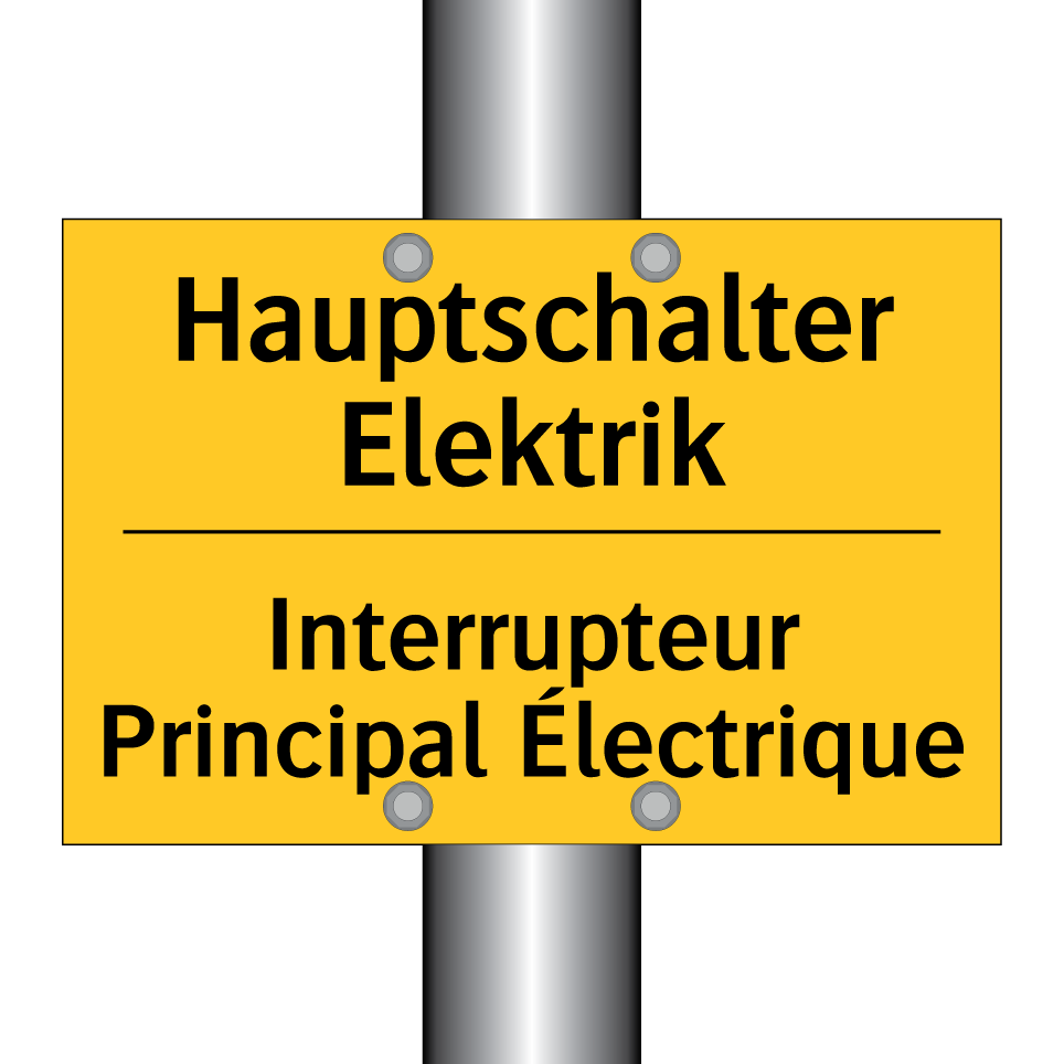 Hauptschalter Elektrik - Interrupteur Principal Électrique /.../