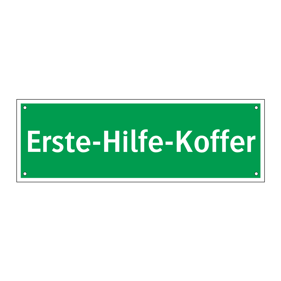 Erste-Hilfe-Koffer