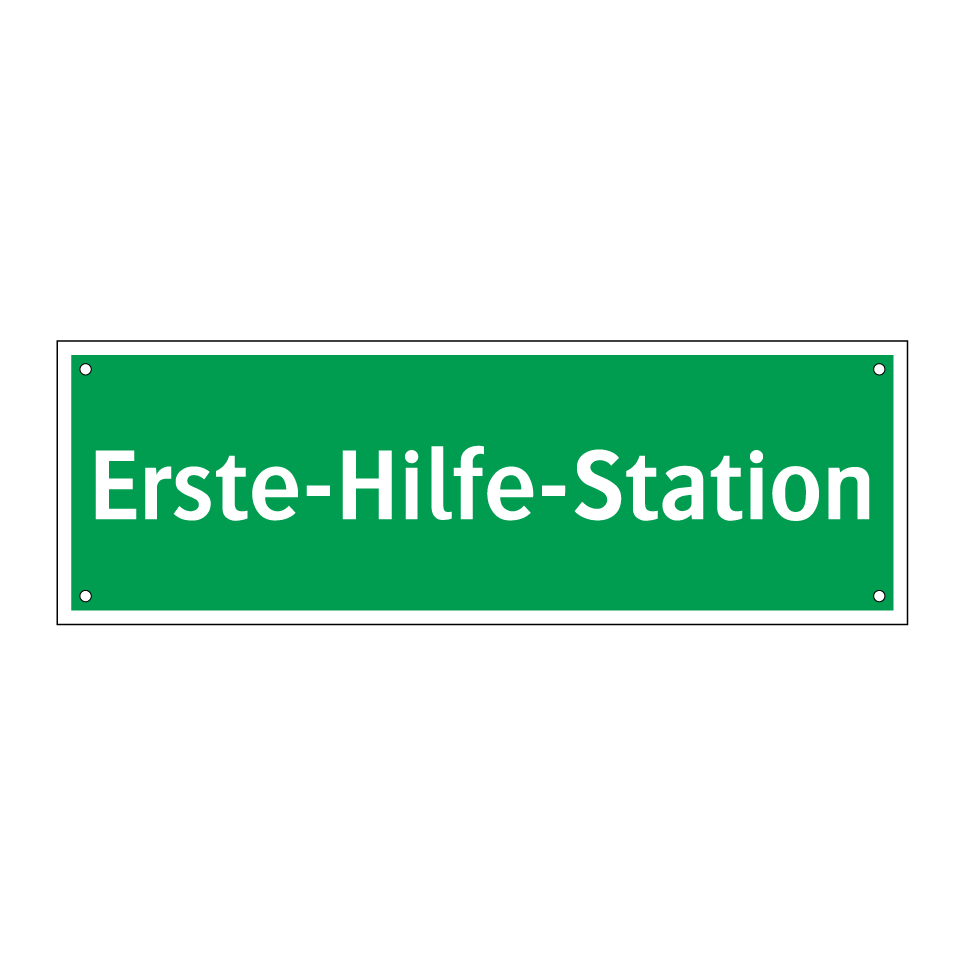 Erste-Hilfe-Station