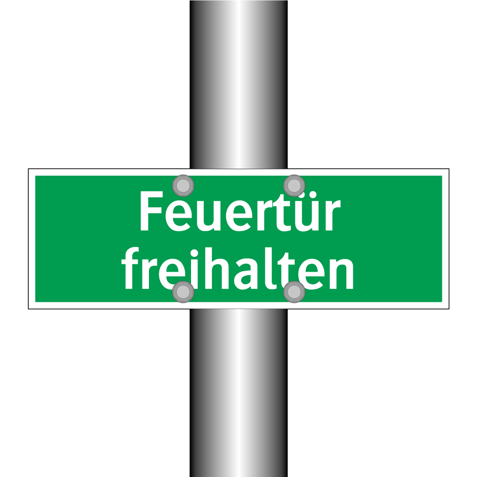 Feuertür freihalten