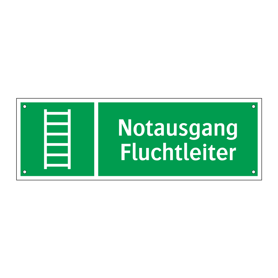 Notausgang Fluchtleiter