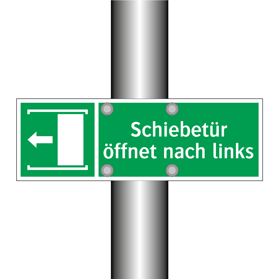 Schiebetür öffnet nach links