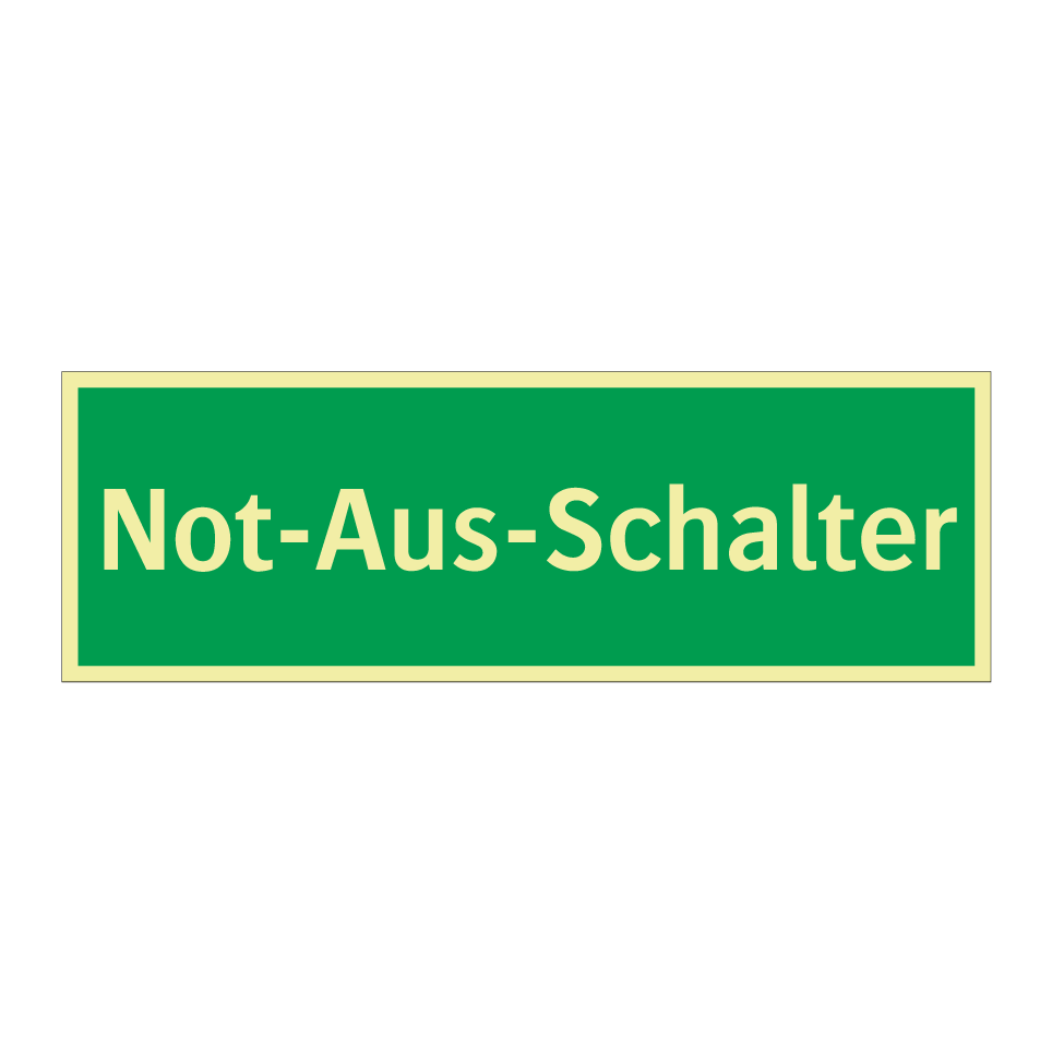 Not-Aus-Schalter