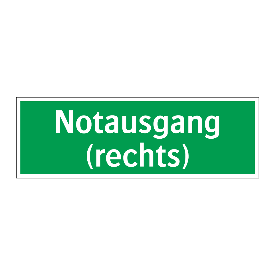 Notausgang (rechts)