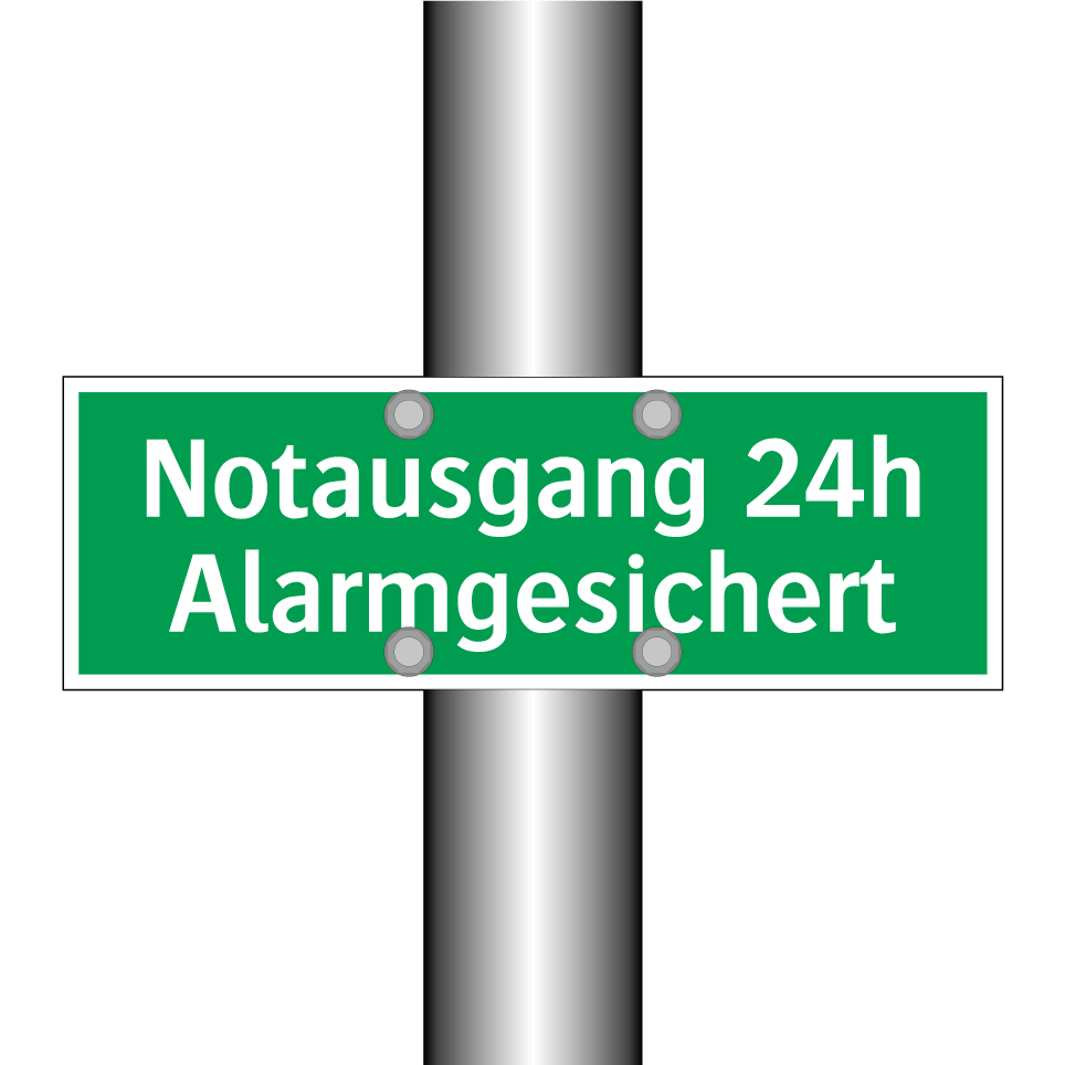 Notausgang 24h Alarmgesichert