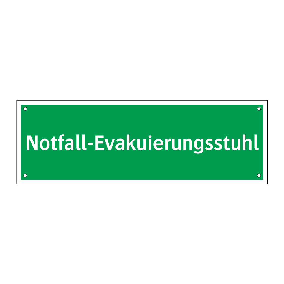 Notfall-Evakuierungsstuhl