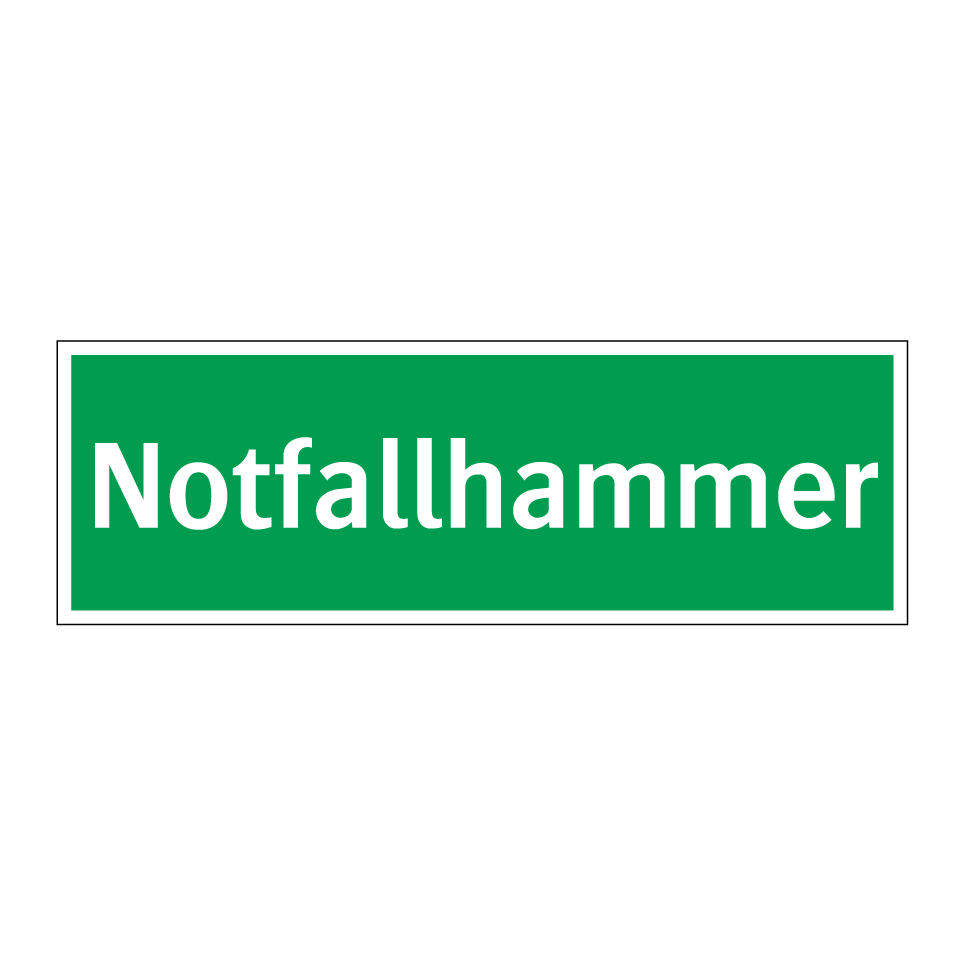 Notfallhammer