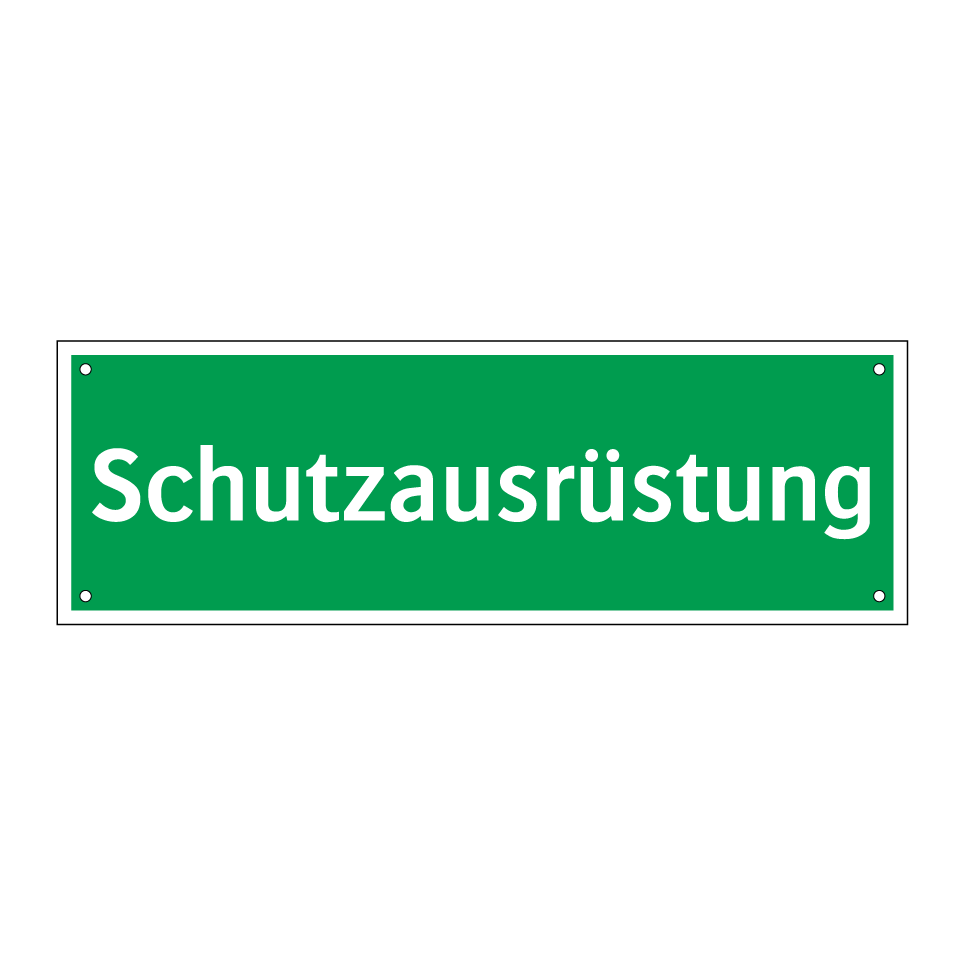 Schutzausrüstung