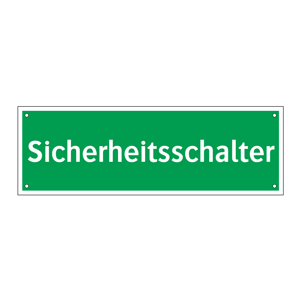Sicherheitsschalter