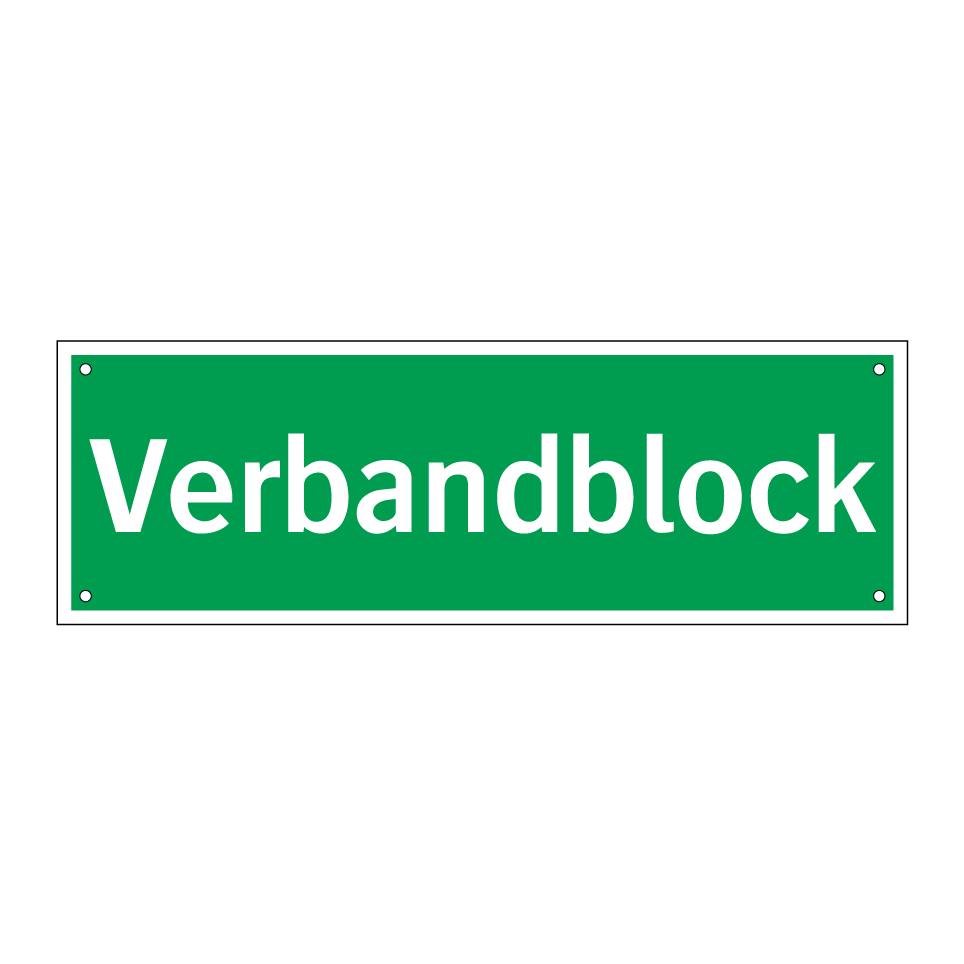 Verbandblock