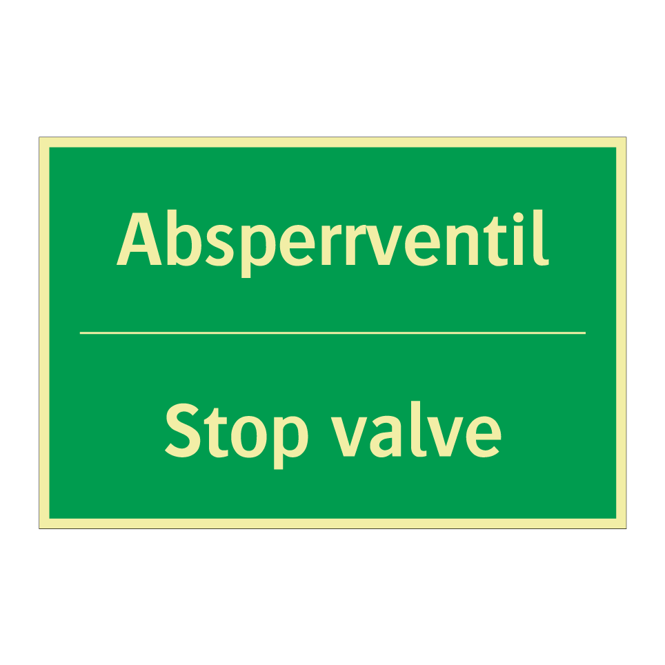 Absperrventil - Stop valve