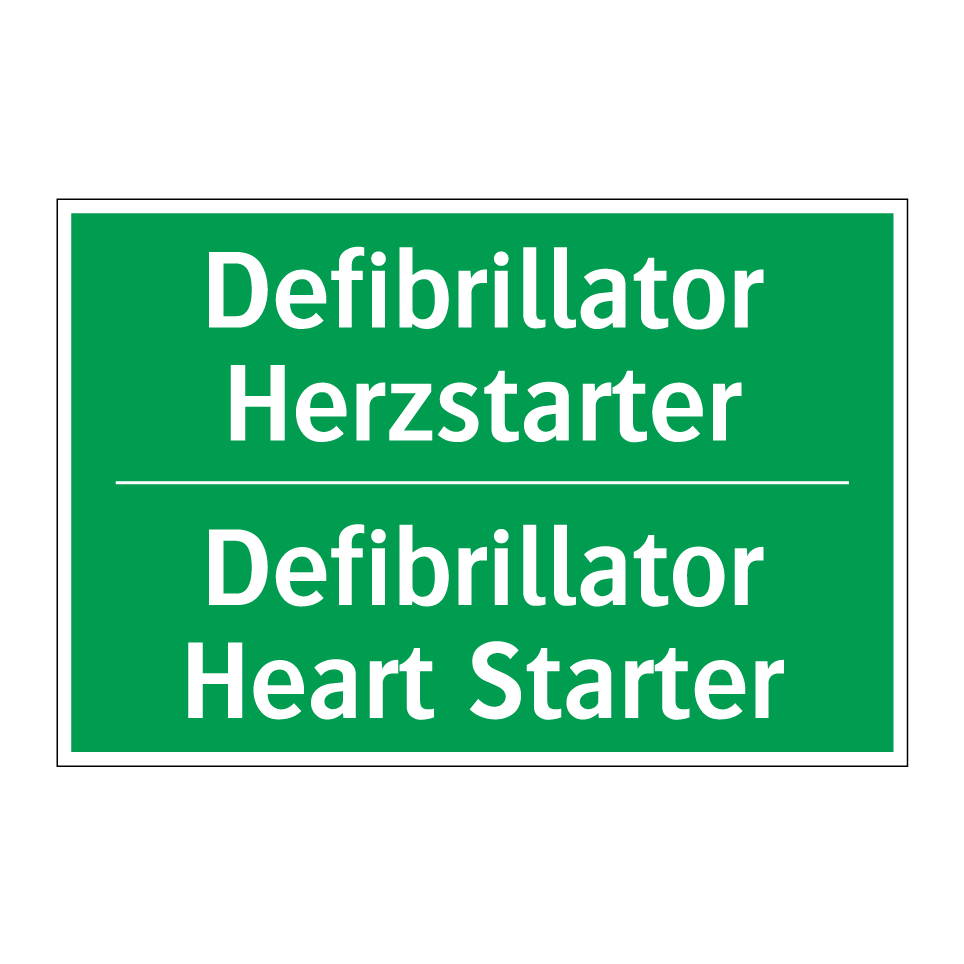Defibrillator Herzstarter - Defibrillator Heart Starter