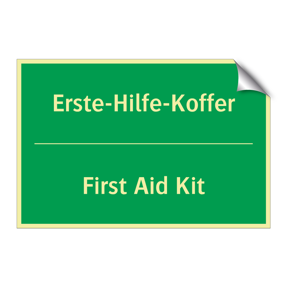 Erste-Hilfe-Koffer - First Aid Kit