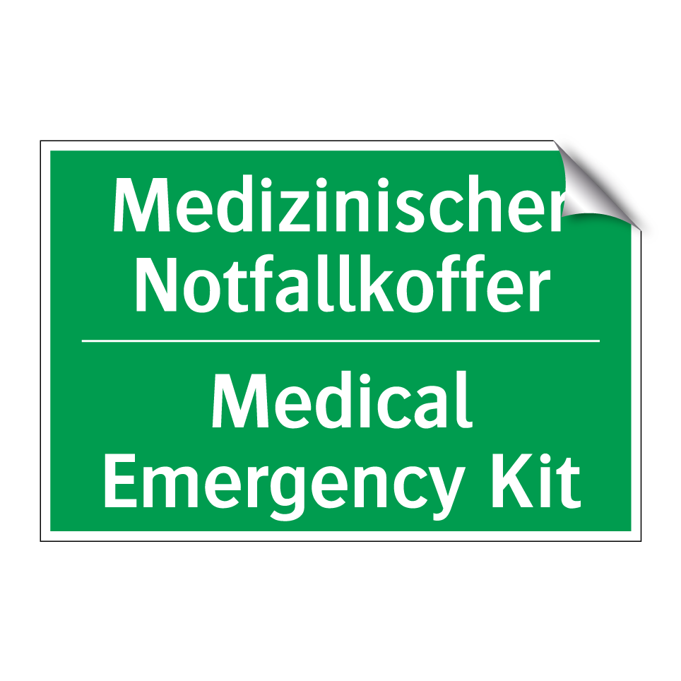 Medizinischer Notfallkoffer - Medical Emergency Kit
