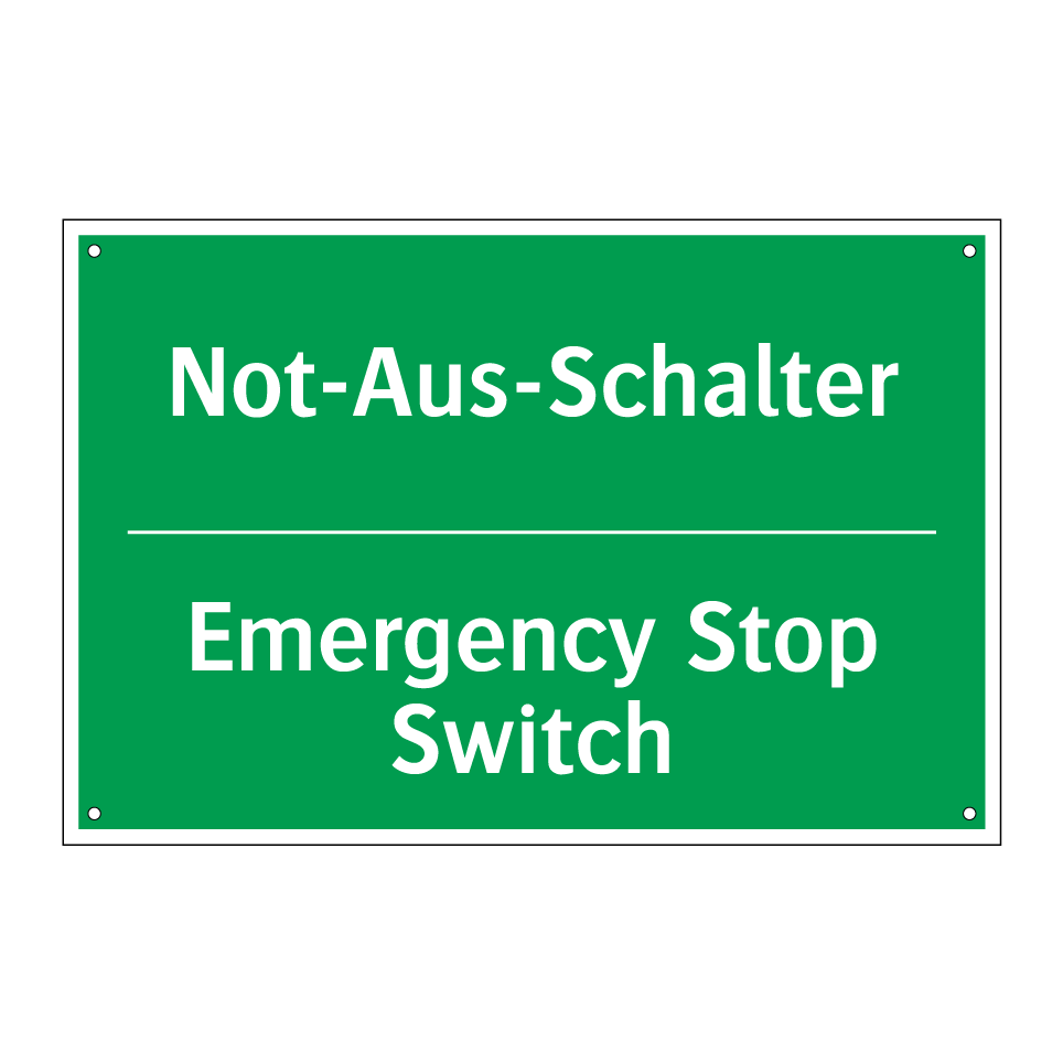 Not-Aus-Schalter - Emergency Stop Switch