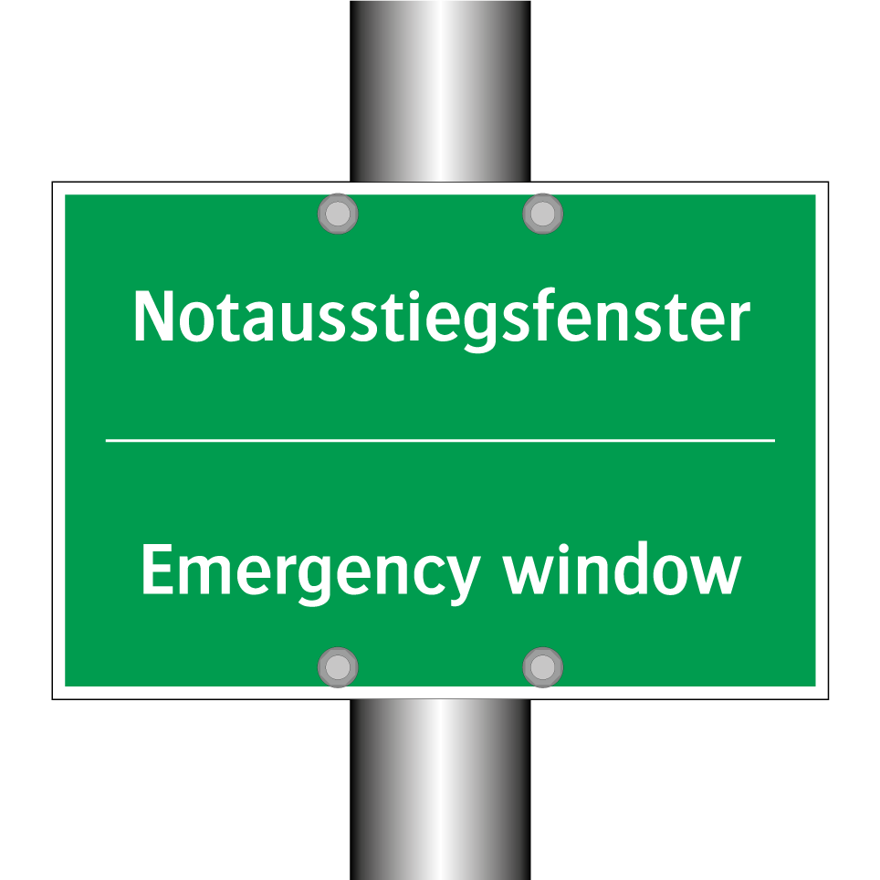 Notausstiegsfenster - Emergency window
