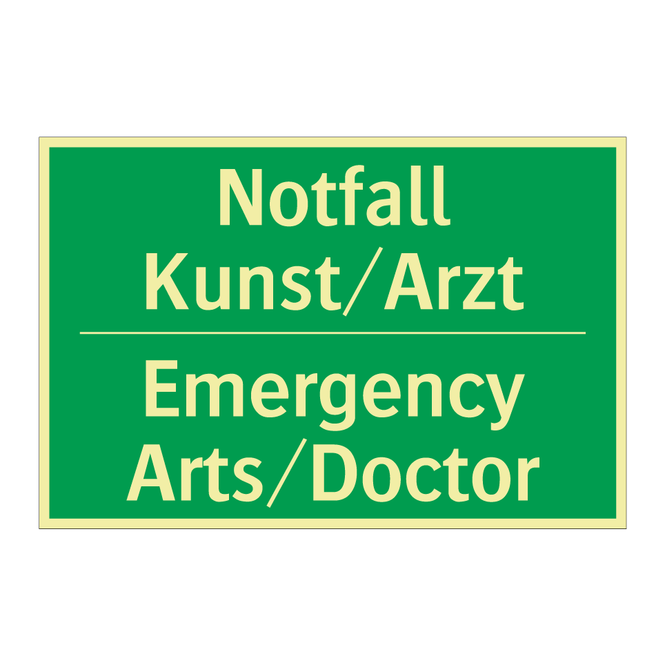 Notfall Kunst/Arzt - Emergency Arts/Doctor