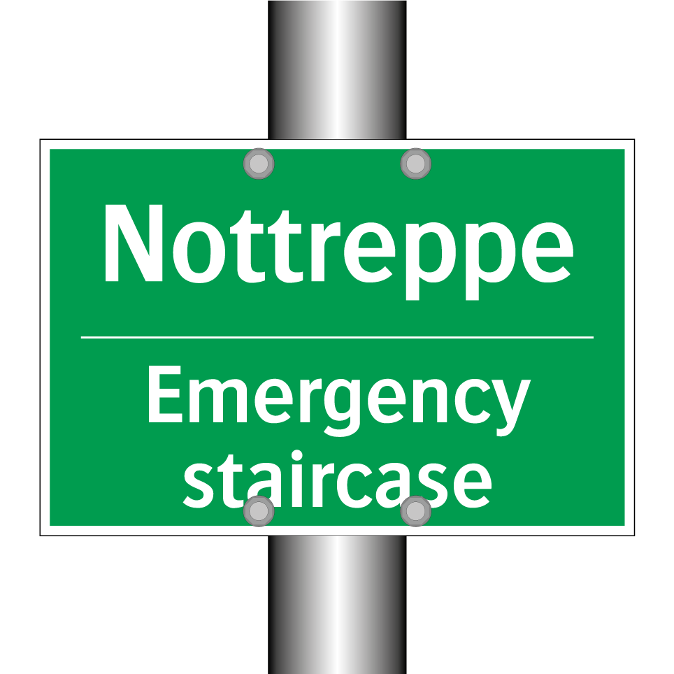 Nottreppe - Emergency staircase