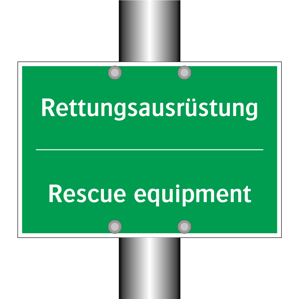Rettungsausrüstung - Rescue equipment