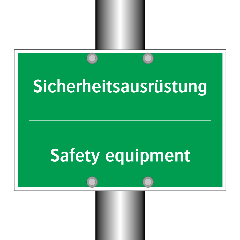 Sicherheitsausrüstung - Safety equipment