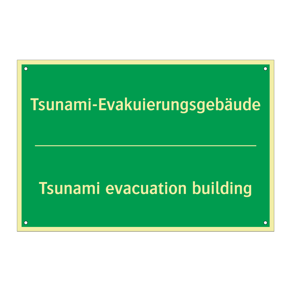 Tsunami-Evakuierungsgebäude - Tsunami evacuation building