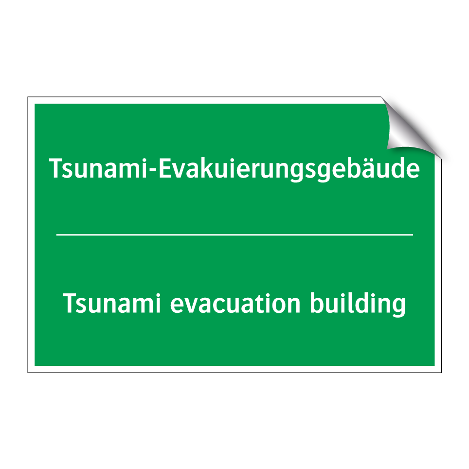 Tsunami-Evakuierungsgebäude - Tsunami evacuation building