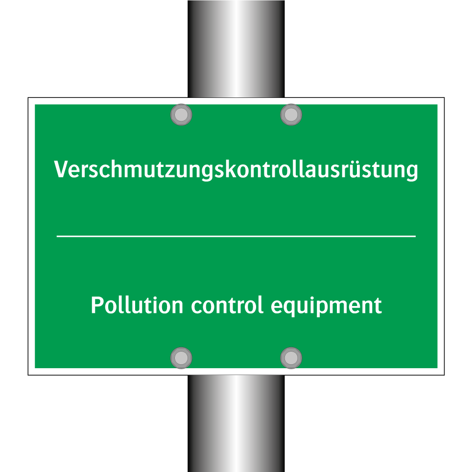 Verschmutzungskontrollausrüstung /.../ - Pollution control equipment