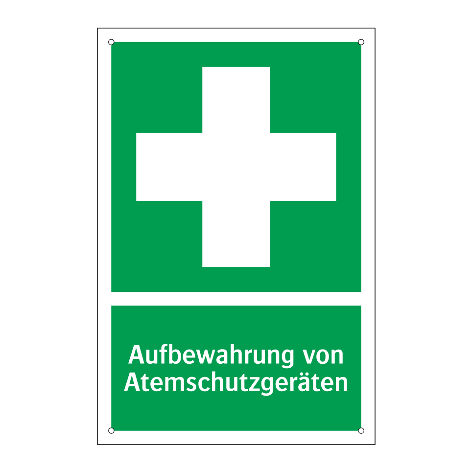 Aufbewahrung von Atemschutzgeräten
