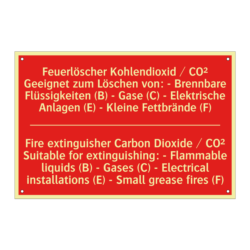 Feuerlöscher Kohlendioxid / CO² /.../ - Fire extinguisher Carbon Dioxide /.../