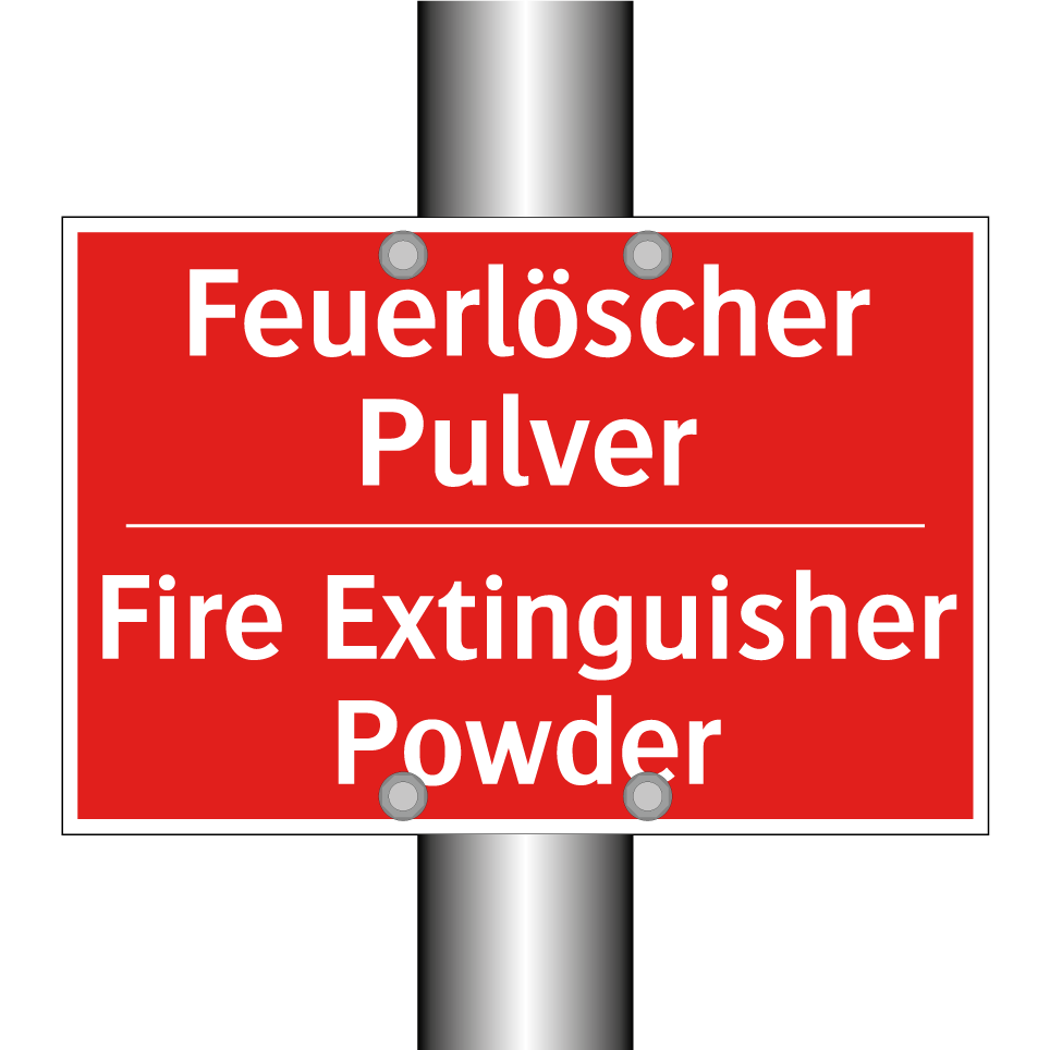 Feuerlöscher Pulver - Fire Extinguisher Powder