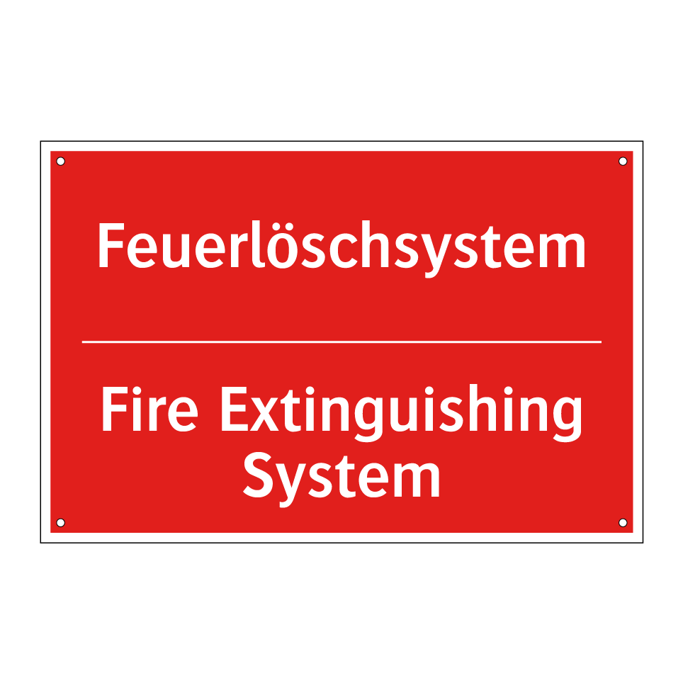 Feuerlöschsystem - Fire Extinguishing System