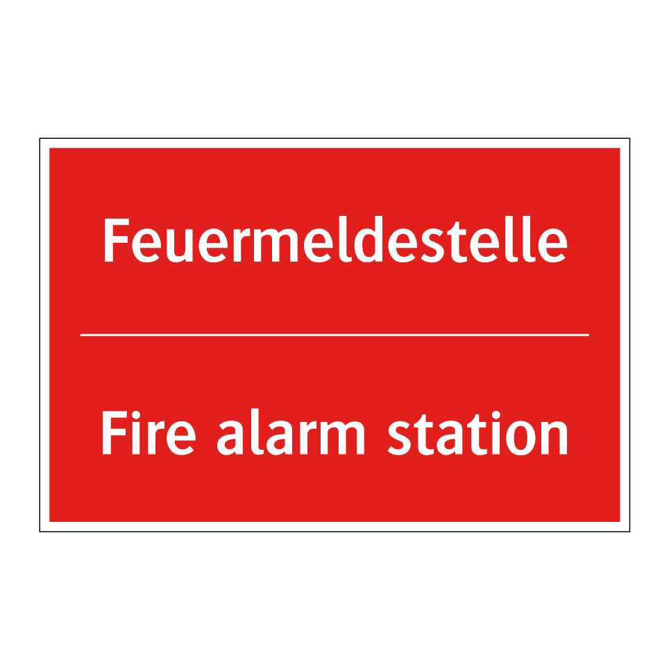 Feuermeldestelle - Fire alarm station