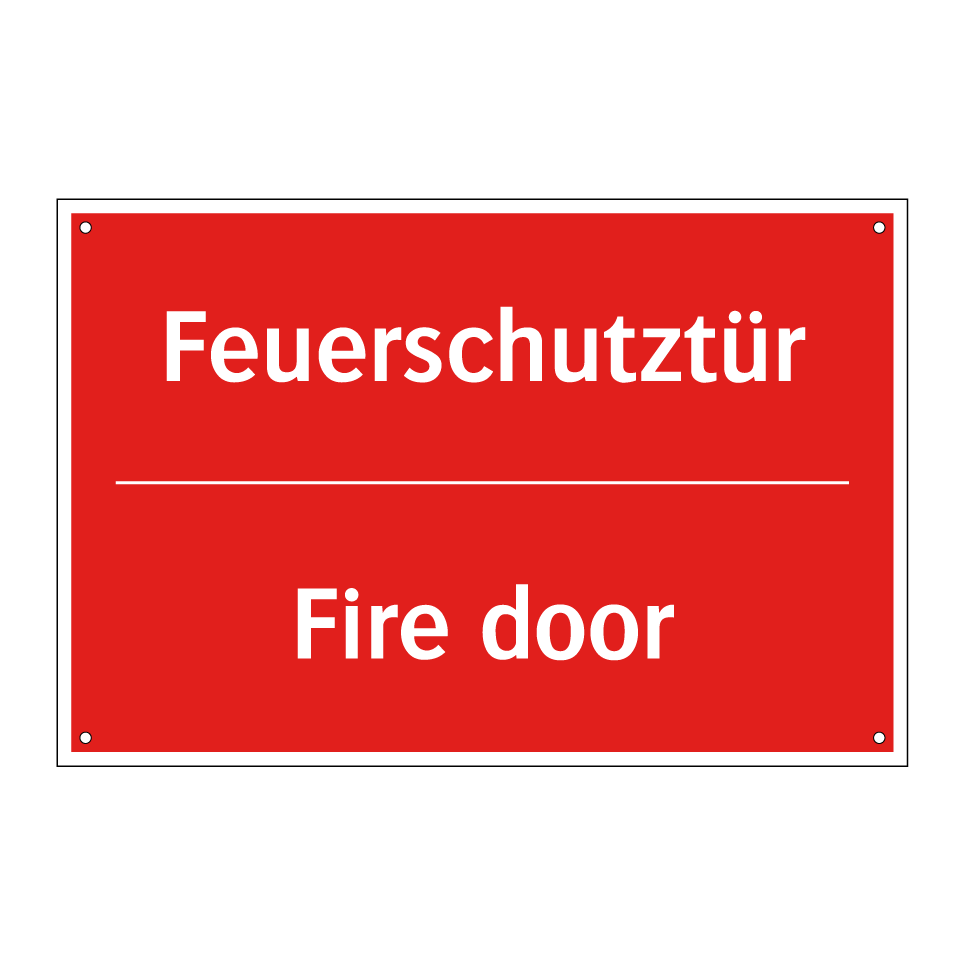 Feuerschutztür - Fire door
