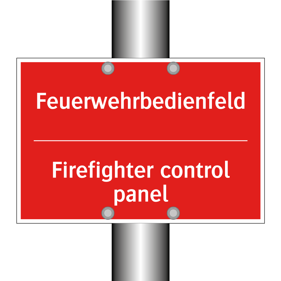 Feuerwehrbedienfeld - Firefighter control panel
