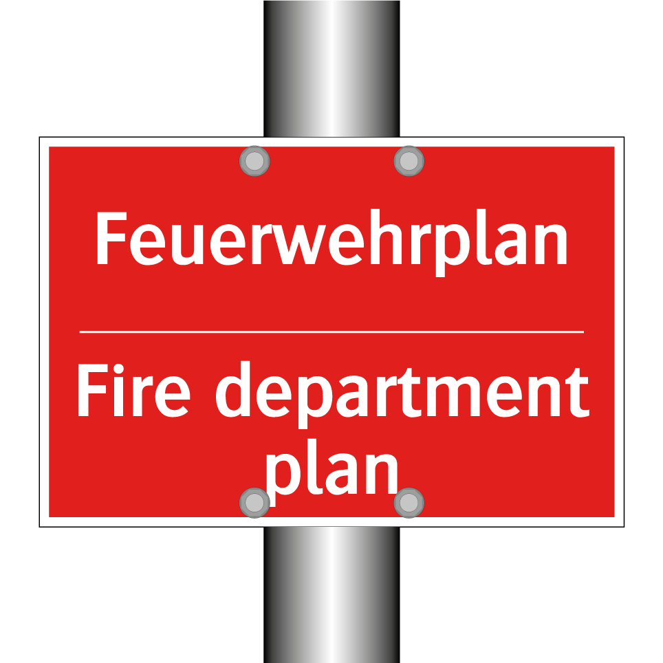 Feuerwehrplan - Fire department plan