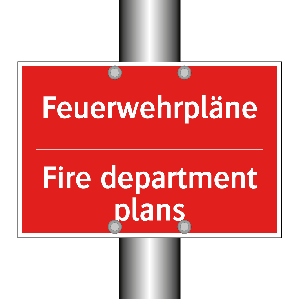 Feuerwehrpläne - Fire department plans