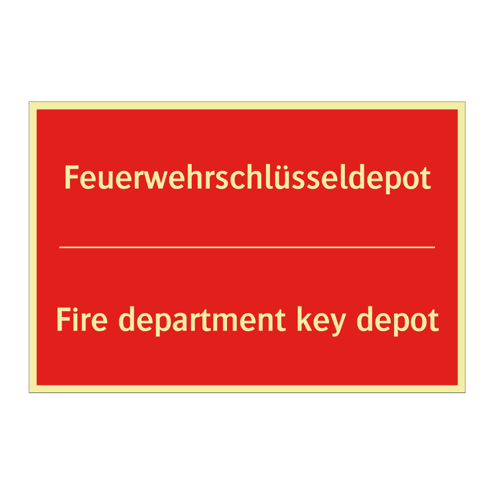 Feuerwehrschlüsseldepot - Fire department key depot