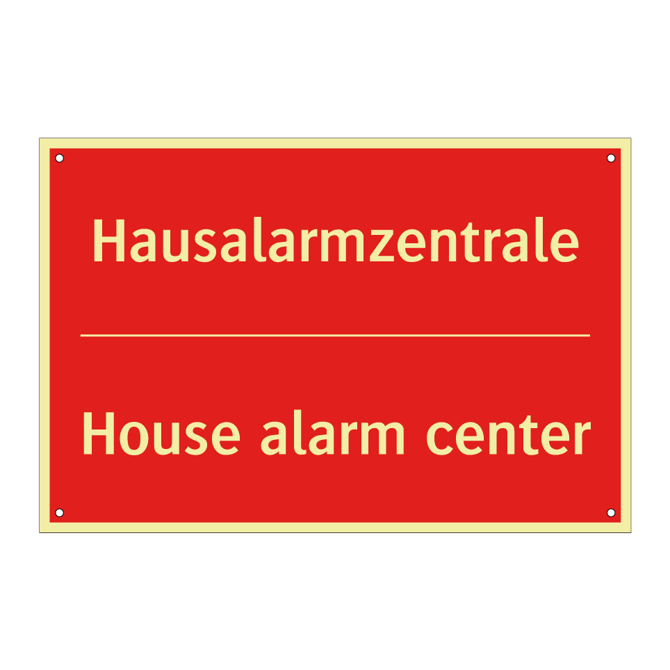 Hausalarmzentrale - House alarm center