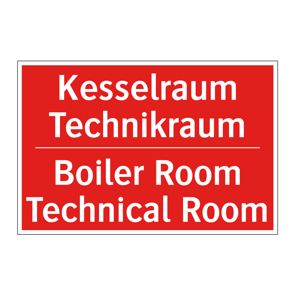 Kesselraum Technikraum - Boiler Room Technical Room