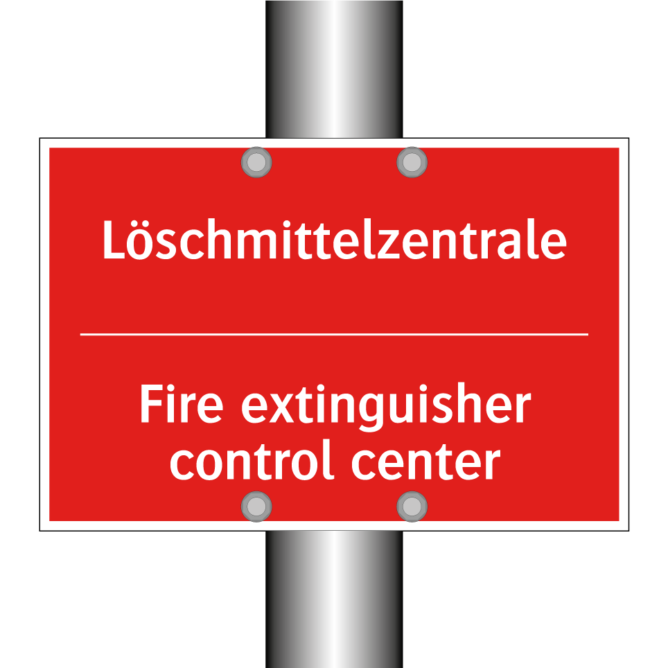 Löschmittelzentrale - Fire extinguisher control center/.../