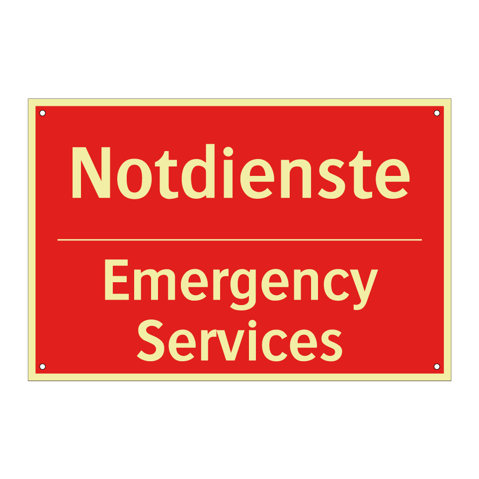 Notdienste - Emergency Services