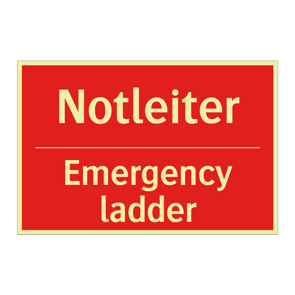 Notleiter - Emergency ladder