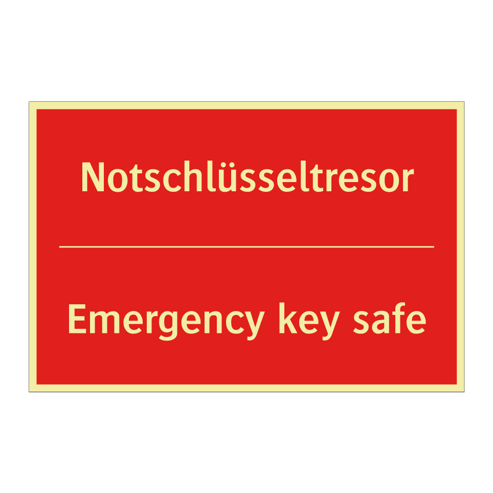 Notschlüsseltresor - Emergency key safe