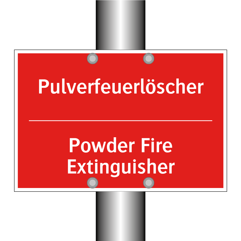 Pulverfeuerlöscher - Powder Fire Extinguisher