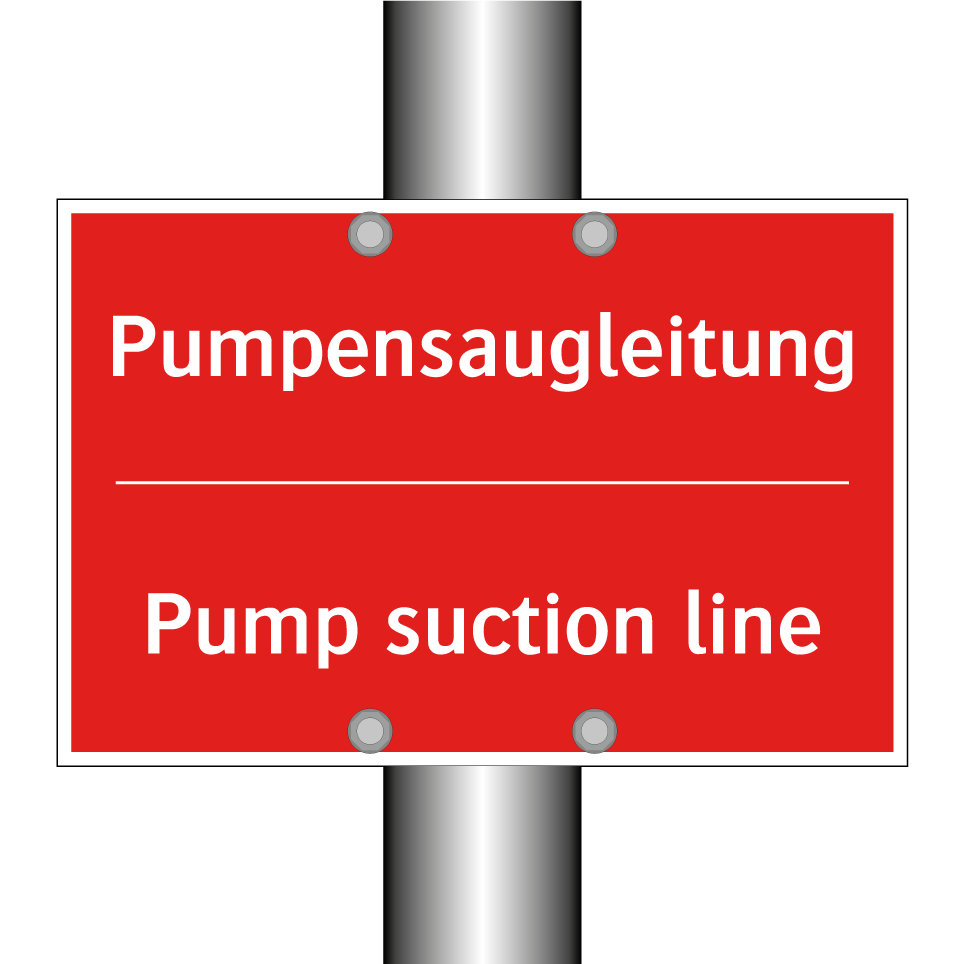 Pumpensaugleitung - Pump suction line